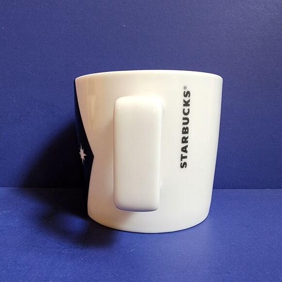 Starbucks Las Vegas Black Coffee Cup 14 oz Tea Mug 2014 Limited Edition - Picture 2 of 9